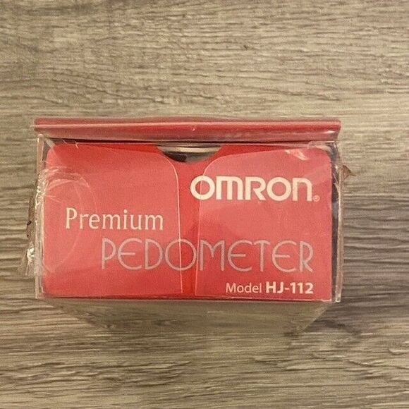 Omron Premium Pocket Pedometer HJ-112 Dual Sensor Tech New Open Box - Picture 5 of 6